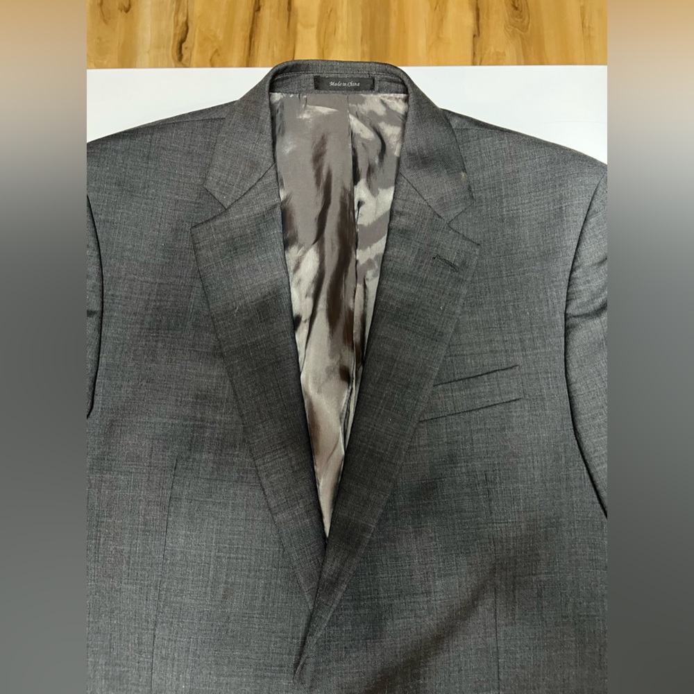 Michael Kors blazer and vest size 40L 100% Wool Navy Blue